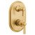 Moen Flara M CORE 3 Series 2 Handle Shower Trim with Integrated Transfer Valve in Brushed Gold - UTS2411BG
