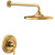 Moen Colinet M CORE 2 Series 1 Handle Shower Trim Kit in Brushed Gold - UTS244202EPBG