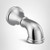 Moen Belfield Replacement Tub Non Diverter Spout 1/2 Inch Slip Fit Connection in Chrome - 193371