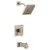 Moen 90 Degree M CORE 3 Series 1 Handle Tub and Shower Trim Kit in Brushed Nickel - UTS3713BN