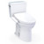 TOTO Drake 2-Piece Elongated Toilet with S2 Bidet Seat, 1.6 GPF in Cotton White