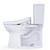 TOTO Drake 2-Piece Elongated Toilet with S5 Bidet Seat, 1.28 GPF in Cotton White