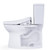 TOTO Drake 2-Piece Elongated Toilet with S5 Bidet Seat, 1.6 GPF in Cotton White