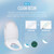 TOTO Drake 2-Piece Elongated Toilet with S5 Bidet Seat, 1.6 GPF in Cotton White