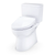 TOTO Glaston Two Piece Elongated Toilet 1.28 GPF with S7A Bidet Seat & Autoflush - Cotton