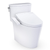 TOTO Aurora One Piece Skirted & Elongated Toilet 1.28 GPF with S2 Bidet Seat - Cotton
