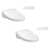 Toto S5 Washlet with Remote - Elongated in Cotton White - 2 pack