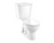 Caroma Sydney Smart II Elongated Dual Flush  1.28/0.8 GPF Toilet with Soft Close Seat Complete Toilet