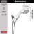 Delta Universal Showering Components 75700 7-Setting Hand Shower: Chrome