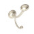 Ginger 2611/SN London Terrace Robe Hook Satin Nickel