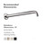Hansgrohe 04387820 Croma Select E Shower Head 180 2-Jet, 1.8 GPM in Brushed Nickel