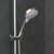 Hansgrohe 04724400 Croma Select S Handshower 110 3-Jet, 1.75 GPM in White / Chrome