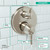 Hansgrohe 15753831 Ecostat Classic Thermostatic Trim with Volume Control and Diverter, Round in Polished Nickel
