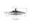 Hansgrohe 27474821 Raindance S Shower Head 240 1-Jet, 2.5 GPM in Brushed Nickel