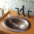 Native Trails CPS363 MAESTRO Round Vessel Hammered Copper Bathroom Sink