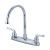 Olympia K-5340 ACCENT Series Two Handle Kitchen Faucet: Chrome