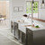 Elkay Fireclay 33" x 19-15/16" x 9-3/16" 60/40 Double Bowl Farmhouse Workstation Sink with Aqua Divide White