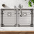 Elkay Crosstown 18 Gauge Stainless Steel 33" x 22" x 9" 2-Hole Equal Double Bowl Dual Mount Sink Kit with Aqua Divide