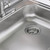 Elkay Dayton Stainless Steel 25" x 21-1/4" x 5-3/8" 3-Hole Single Bowl Drop-in Sink with Right Drain