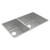 Elkay Crosstown 18 Gauge Stainless Steel 31-1/2" x 18-1/2" x 9" 40/60 Double Bowl Undermount Sink