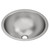 Elkay Asana Stainless Steel 18-3/8" x 18-3/8" x 8", Single Bowl Undermount Bathroom Sink with Overflow