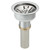 Elkay 3-1/2" Drain Fitting Type 304 Stainless Steel Body Strainer Basket and Tailpiece - Polished Finish