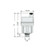 Caleffi 502710A ROBOCAL Automatic Air Vent (with service check valve) 1/8" NPT Male