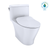 TOTO Nexus One-Piece Elongated 1.28 GPF Universal Height Toilet with CeFiONtect and SS234 SoftClose seat, WASHLET+ ready, Cotton White - MS642234CEFG#01