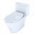 TOTO Nexus One-Piece Elongated 1.28 GPF Universal Height Toilet with CeFiONtect and SS234 SoftClose seat, WASHLET+ ready, Cotton White - MS642234CEFG#01