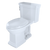 Toto TOTO MS814224CEFG#01 Promenade II One-Piece Elongated 1.28 GPF Universal Height Toilet with CeFiONtect Cotton White