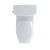 TOTO MS814224CEFG#01 Promenade II One-Piece Elongated 1.28 GPF Universal Height Toilet with CeFiONtect: Cotton White