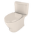 Toto Nexus 1G Two Piece Elongated Auto Flush Washlet+ Ready Universal Height Toilet with CEFIONTECT 1.0 GPF with SS124 SoftClose Seat in Sedona Beige