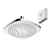 Toto G Series Square Single Spray 8.5 inch 1.75 GPM Shower Head with COMFORT WAVE Technology, Polished Chrome - TBW02003U4#CP
