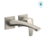 Toto GM 1.2 GPM Wall-Mount Single-Handle Long Bathroom Faucet with COMFORT GLIDE Technology, Brushed Nickel - TLG09308U#BN