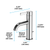 Toto GF 1.2 GPM Single Handle Bathroom Sink Faucet with COMFORT GLIDE Technology, Polished Nickel - TLG11301U#PN