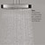 Hansgrohe 04911000 Croma Select E Pressure Balance Shower Set with Rough, 2.0 gpm in: Chrome