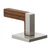 Brizo HL5322-NKTK Frank Lloyd Wright® Widespread Lavatory Lever Handle Kit: Luxe Nickel / Teak Wood