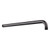 Delta RP46870BL 16" Shower Arm: Matte Black