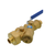 Caleffi 120149A 000 FlowCal Y-Strainer 1/2" SWT with Ball Valve