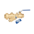 Caleffi 121141A-8G0 Pressure Independent Balancing 1/2 Inch NPT Brass