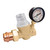 Caleffi 533651HA PressCal Compact PRV ASSE 1003, Single Union 3/4" press union in, FNPT out, gauge