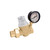 Caleffi 533950HA PressCal Compact PRV ASSE 1003, Single Union 3/4" sweat union in, FNPT out