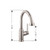 Hansgrohe 04216800 Talis C Prep Kitchen Faucet, 2-Spray Pull-Down, 1.75 GPM in Steel Optic