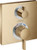 Hansgrohe 15714141 Ecostat Square Thermostatic Trim with Volume Control and Diverter in Brushed Bronze