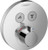 Hansgrohe 15743001 ShowerSelect S Thermostatic Trim for 2 Functions, Round in Chrome