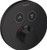 Hansgrohe 15743671 ShowerSelect S Thermostatic Trim for 2 Functions, Round in Matte Black