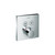 Hansgrohe 15763001 ShowerSelect Thermostatic Trim for 2 Functions, Square in Chrome