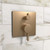 Hansgrohe 15862141 EcoStat Pressure Balance Trim Square with Diverter in Brushed Bronze