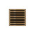 Infinity Drain 4" x 4" ND 4-2P SB Center Drain Kit: Satin Bronze