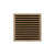Infinity Drain 5" x 5" ND 5-2A SB Center Drain Kit: Satin Bronze